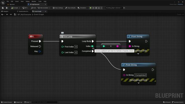 For Loop (Flow Control) - Tüm Node'lara Bakış | Unreal Engine 5 Tutorial #UnrealEngine #ForLoop