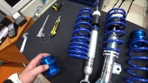 ДОЛГОЖДАННАЯ НОВИНКА КОЙЛОВЕРЫ KIA CEE'D JD.  БЮДЖЕТНАЯ ВИНТОВАЯ ПОДВЕСКА JOM BLUELINE???