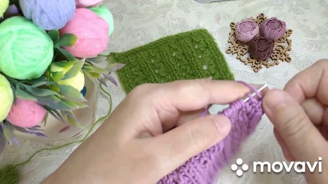 Вязание. МК СУПЕР-ЛЁГКИЙ АЖУРНЫЙ УЗОР!!! + СХЕМА /patterns
