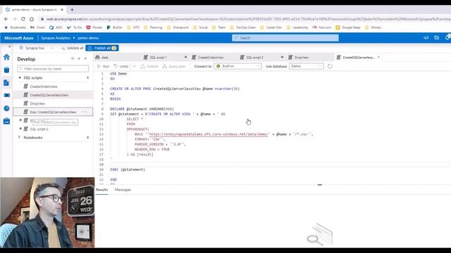 James Broome: How to dynamically create SQL Serverless views from Synapse Pipelines смотреть онлайн