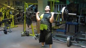 ШВУНГ ШТАНГИ 122,5 КГ СТОЯ. ГИРЕВОЙ АЛЬМАНАХ - 2012. TWO-HAND 122,5 KG BARBELL PUSH PRESS.