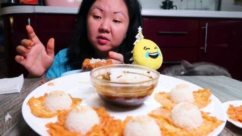 Мукбанг Корейские Голубцы Сями./ Устраиваемся на работу в Москве!/ Mukbang Korean Cabbage Rolls