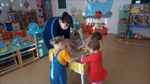 Игра - Занятие с кинетическим песком. Группа раннего возраста.