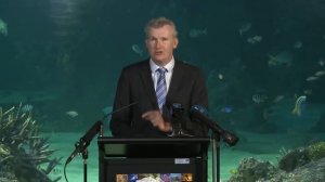 Former Environment Minister Tony Burke and Sir Richard Branson Marine Parks video launch