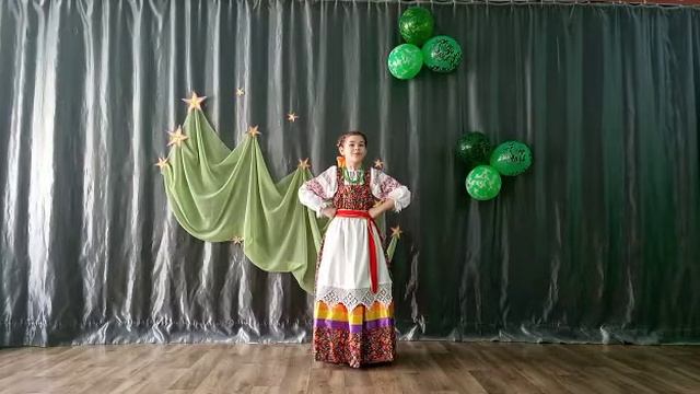 Попинако Ярослава Я(й по терену ходила плясовая песня Новосибирской области Доволенского района сел