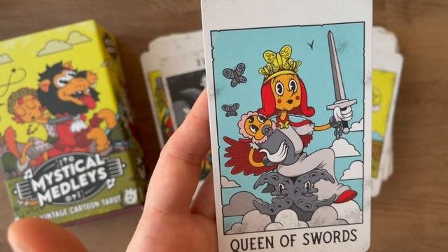 Обзор таро Mystical Medleys Vintage Cartoon Tarot
