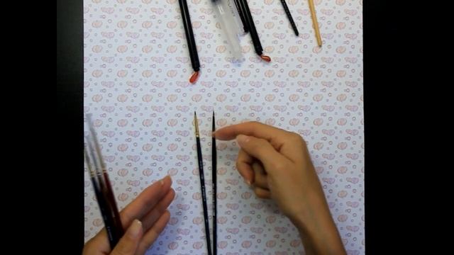О кистях для акварели для начинающих. Ворс, отличия, преимущества. Рисуй легко! с Еленой Кармаковой смотреть онлайн
