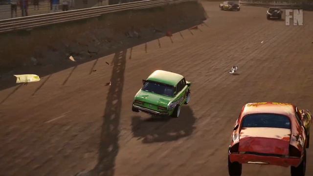 Gorbie Crashes! - Wreckfest (New Update - The Reckless Car Pack) смотреть онлайн