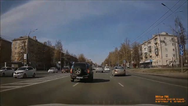 Нижний Новгород. Проспект Гагарина - улица Максима Горького - улица Родионова. 04.2022 г. смотреть онлайн