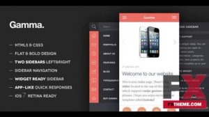 Mobile Retina HTML5   CSS3 WordPress by Irvin Flynn