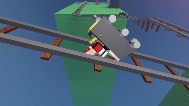 Катание на тележках Roblox смотреть онлайн