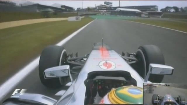 F1 Interlagos 2012 Lewis Hamilton McLaren Mercedes MP4/27 смотреть онлайн