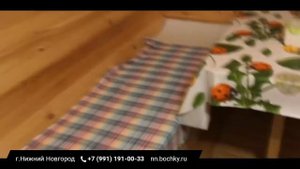 Как мыться в бане бочке .