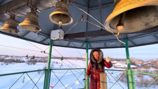 🌅ЧАСОВНЯ🏡с.Биаза🙏Северный р-он❄️Новосибирская обл🇷🇺Сибирь💪-2024 год