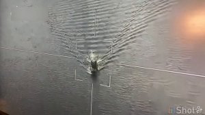 Уничтожение катера ВСУ Ланцетом в районе Запорожья/Destruction of the ukrainian boat near Zaporozhye