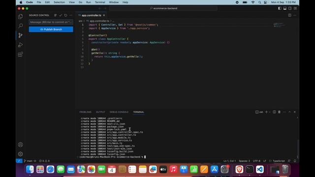 NestJS Tutorial (മലയാളം) #3 - Git Setup