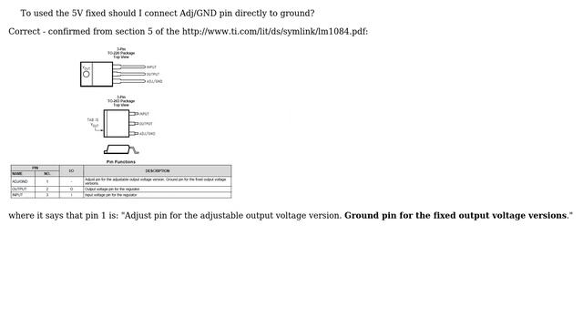 Fixed 5V regulator circuit LM1084 (3 Solutions!!) смотреть онлайн
