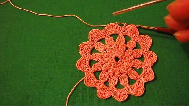 САЛФЕТКА КОСМЕЯ КРЮЧКОМ. ЧАСТЬ 1 смотреть онлайн