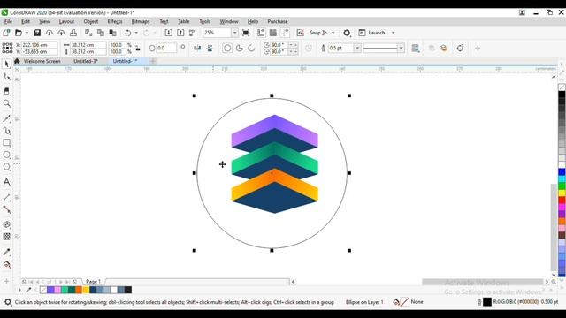Make Your Own Business Logo| coreldraw tutorial logo design | shell_design смотреть онлайн