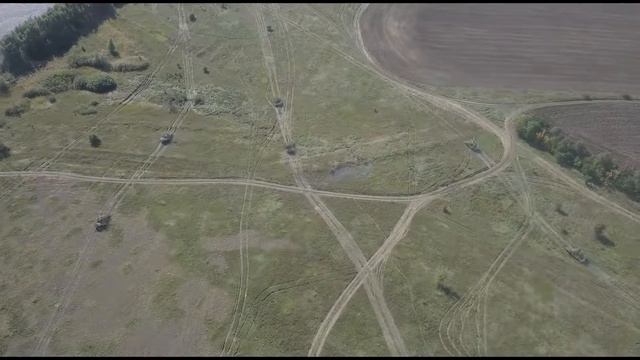 Полковое учение мотострелкового полка ЗВО