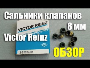 Обзор маслосъемных колпачков Victor Reinz Ø8 мм для ВАЗ-2101-07 (арт.12-25837-01) - ПОДДЕЛКА 50/50