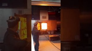 Работа твердотопливного котла ДКВР