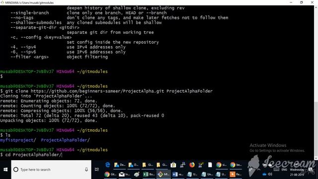 Git Log Part1 English смотреть онлайн