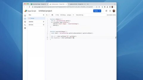 Google Sheets + Google Apps Script: Insert Image from URL