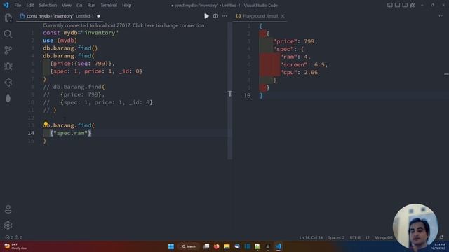 MONGODB TUTORIAL #10 OPERATOR EQUAL