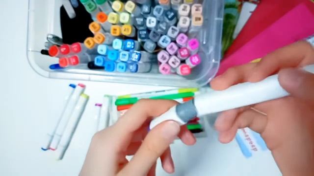Чем я рисую? Канцелярия для лд.Мои творческие блокноты. Самые ужасные маркеры!??Вся моя канцелярия!