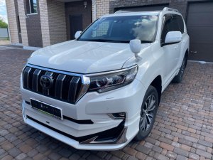 Обзор Toyota Land Cruiser Prado 2018 г.в.,V-2.7(163 л.с.), пробег 15.000 км.
