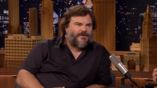 Джек Блэк играет на саксофоне. Jack Black plays the saxophone (Sax-A-Boom) Another Language