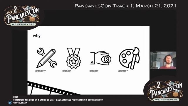 PancakesCon 2 - hugo_shaka - Containers are built on a castle of lies / b&w analogue photography смотреть онлайн