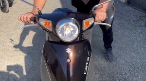 Видео запуска Suzuki LETS 6