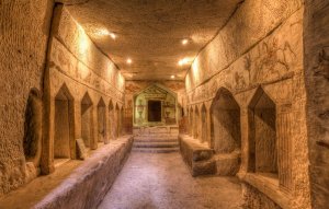 Тотемные звери в гробницах Мареши : корка коркодила и вис ивиса