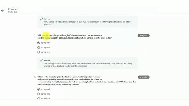 Web Development with Java Spring Framework week 1 coursera quiz answers | Web Development Coursera