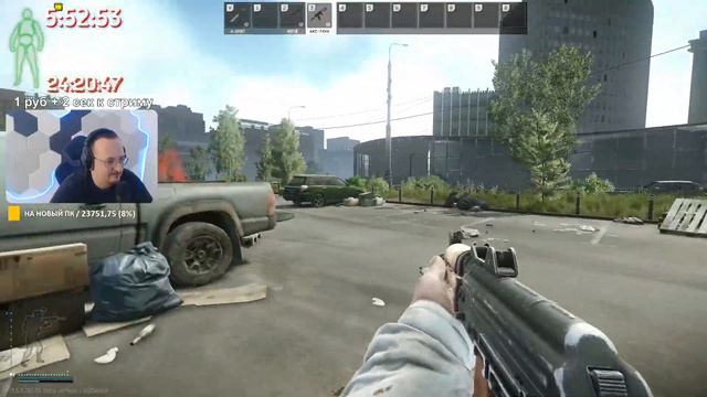 БЕСКОНЕЧНЫЙ МАРАФОН - ESCAPE FROM TARKOV смотреть онлайн