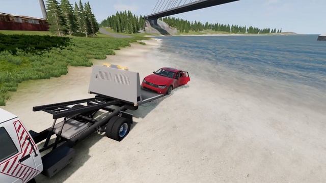 Car Crashes & Loss of Control #4 - BeamNG drive смотреть онлайн