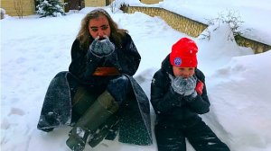 КРУТОЙ ПАПАДОС со снегом!