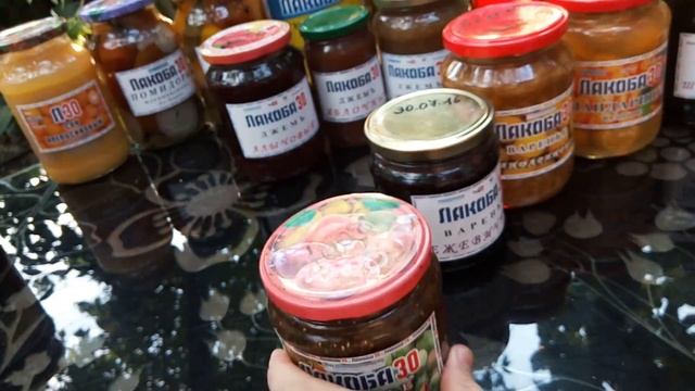 Обзор Домашнее Варенье: фейхоа, шелковица, мандарин, черника. купить в Гагре смотреть онлайн