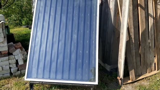 Солнечный коллектор из подручных средств за 65$?! Серия третья: автоматика, коллектор в работе. смотреть онлайн