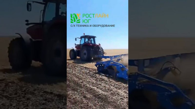 Запускаем в поле дисковый лущильник Softer 6 Farmet #сельскоехозяйство #farm  #трактор #agriculture