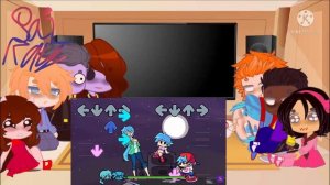 Friday Night Funkin’ Reacts To Boyfriend’s Family//MY AU//Sai_Ray Gacha