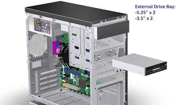 CHENBRO PC314 Series｜Sturdy, LIght Micro-ATX MIni-tower Chassis смотреть онлайн