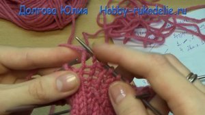 Вязание спицами для начинающих. Варежки спицами с узором косы