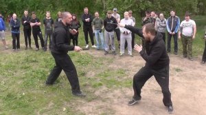 Бесконтактный ножевой бой 2016. Дмитрий Дёмушкин и Максим Ходневич