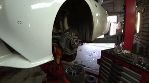 Lexus IS250 14г.в. 111000км. Замена переднего ступичного подшипника.