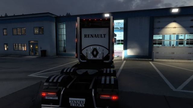 ETS 2 DLC Renault Trucks T tuning pack смотреть онлайн
