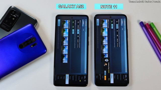 Samsung Galaxy A52 vs REDMI NOTE 11 SPEEDTEST🔥 Snapdragon 720G vs Snapdragon 680 😱 Cuál es mejor? смотреть онлайн