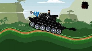 Играем в танчики в игру ﹥ (hills of steel наверно)